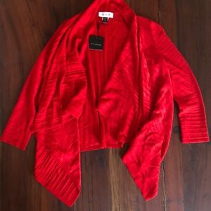 St. John knit wrap cardigan